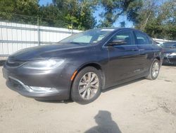 Chrysler 200 salvage cars for sale: 2015 Chrysler 200 C