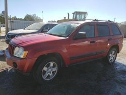 Jeep salvage cars for sale: 2005 Jeep Grand Cherokee Laredo