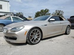 BMW 6 Series salvage cars for sale: 2012 BMW 650 I