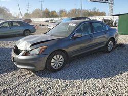 Honda salvage cars for sale: 2012 Honda Accord LX