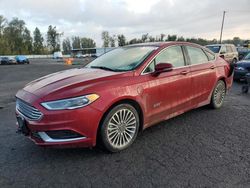 Ford Fusion salvage cars for sale: 2018 Ford Fusion SE Phev