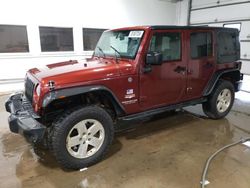 Jeep Wrangler Unlimited Sahara salvage cars for sale: 2009 Jeep Wrangler Unlimited Sahara