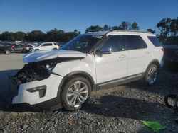 Ford Explorer salvage cars for sale: 2019 Ford Explorer XLT