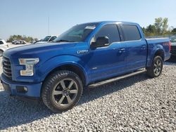 Ford salvage cars for sale: 2017 Ford F150 Supercrew