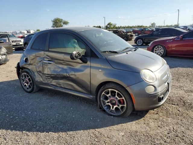 2012 Fiat 500 Sport