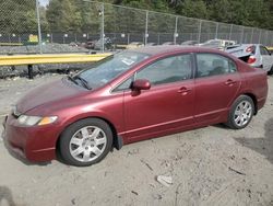 Honda Civic salvage cars for sale: 2009 Honda Civic LX