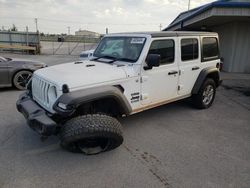 Jeep salvage cars for sale: 2021 Jeep Wrangler Unlimited Sport