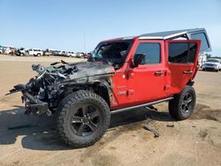 Jeep salvage cars for sale: 2019 Jeep Wrangler Unlimited Sahara