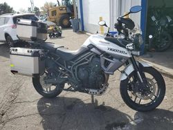 Triumph Tiger salvage cars for sale: 2017 Triumph Tiger 800 XRX