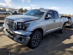 Toyota Tundra salvage cars for sale: 2011 Toyota Tundra Double Cab SR5