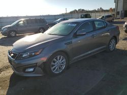 KIA salvage cars for sale: 2015 KIA Optima LX