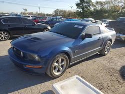 Ford salvage cars for sale: 2007 Ford Mustang GT