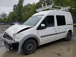 Salvage cars for sale from Copart Waldorf, MD: 2013 Ford Transit Connect XLT