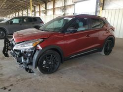 Nissan salvage cars for sale: 2021 Nissan Kicks SR