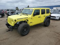 Jeep Wrangler salvage cars for sale: 2022 Jeep Wrangler Unlimited Sport