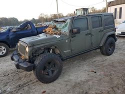 Jeep Wrangler salvage cars for sale: 2015 Jeep Wrangler Unlimited Sahara