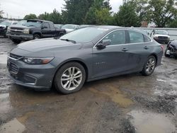 Chevrolet Malibu salvage cars for sale: 2016 Chevrolet Malibu LT