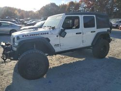 Jeep Wrangler salvage cars for sale: 2021 Jeep Wrangler Unlimited Rubicon