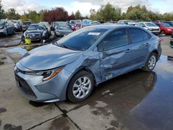 Toyota Corolla salvage cars for sale: 2021 Toyota Corolla LE