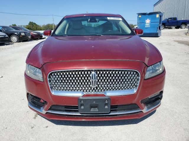 2019 Lincoln Continental