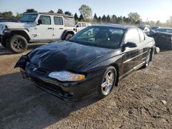 Chevrolet Montecarlo salvage cars for sale: 2004 Chevrolet Monte Carlo SS Supercharged