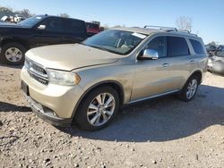 Dodge Durango salvage cars for sale: 2011 Dodge Durango Crew