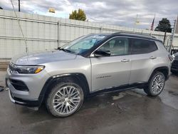 Jeep Compass salvage cars for sale: 2022 Jeep Compass Limited