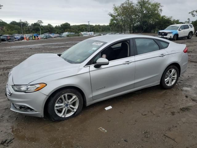 2018 Ford Fusion SE Hybrid