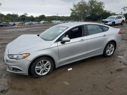 Ford Fusion se Hybrid salvage cars for sale: 2018 Ford Fusion SE Hybrid