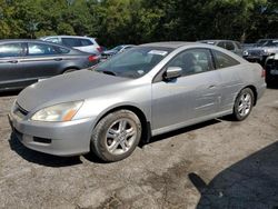 Honda salvage cars for sale: 2007 Honda Accord EX