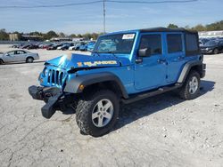 Jeep salvage cars for sale: 2010 Jeep Wrangler Unlimited Sport