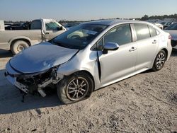 Toyota Corolla salvage cars for sale: 2022 Toyota Corolla LE