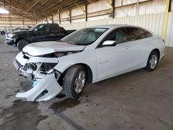 Chevrolet salvage cars for sale: 2024 Chevrolet Malibu LS