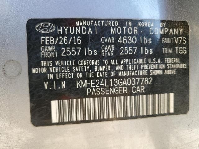 2016 Hyundai Sonata Hybrid