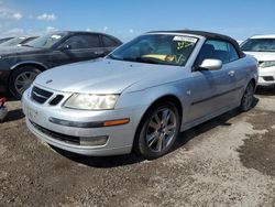 Saab salvage cars for sale: 2007 Saab 9-3 2.0T