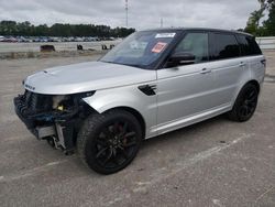 Land Rover salvage cars for sale: 2018 Land Rover Range Rover Sport SVR