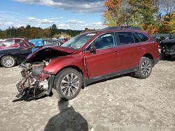 Subaru Outback salvage cars for sale: 2016 Subaru Outback 2.5I Limited