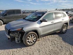 Jeep salvage cars for sale: 2016 Jeep Cherokee Limited