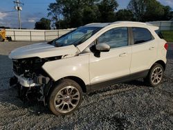 Ford salvage cars for sale: 2020 Ford Ecosport Titanium