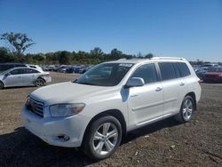 Toyota Highlander salvage cars for sale: 2010 Toyota Highlander Limited