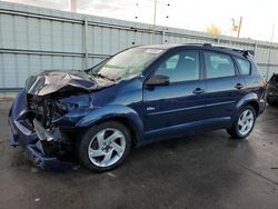 Pontiac Vibe salvage cars for sale: 2004 Pontiac Vibe