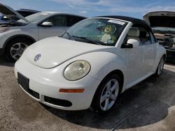 Volkswagen salvage cars for sale: 2007 Volkswagen New Beetle Triple White