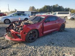 Chevrolet Camaro salvage cars for sale: 2018 Chevrolet Camaro SS