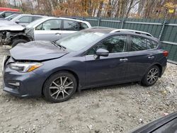 Subaru Impreza salvage cars for sale: 2017 Subaru Impreza Limited