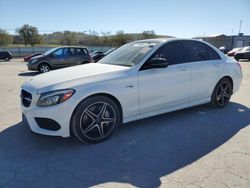 Mercedes-Benz salvage cars for sale: 2017 Mercedes-Benz C 43 4matic AMG