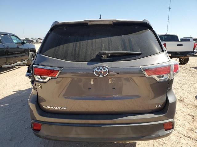 2016 Toyota Highlander LE