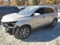 Lincoln mkz salvage cars for sale: 2015 Lincoln MKC