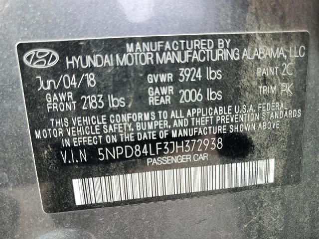 2018 Hyundai Elantra SEL