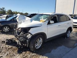 KIA Sorento salvage cars for sale: 2014 KIA Sorento LX