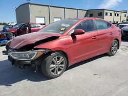 Hyundai Elantra salvage cars for sale: 2018 Hyundai Elantra SEL